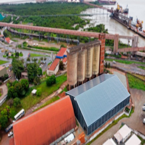 Galpão de lona para industria empresa